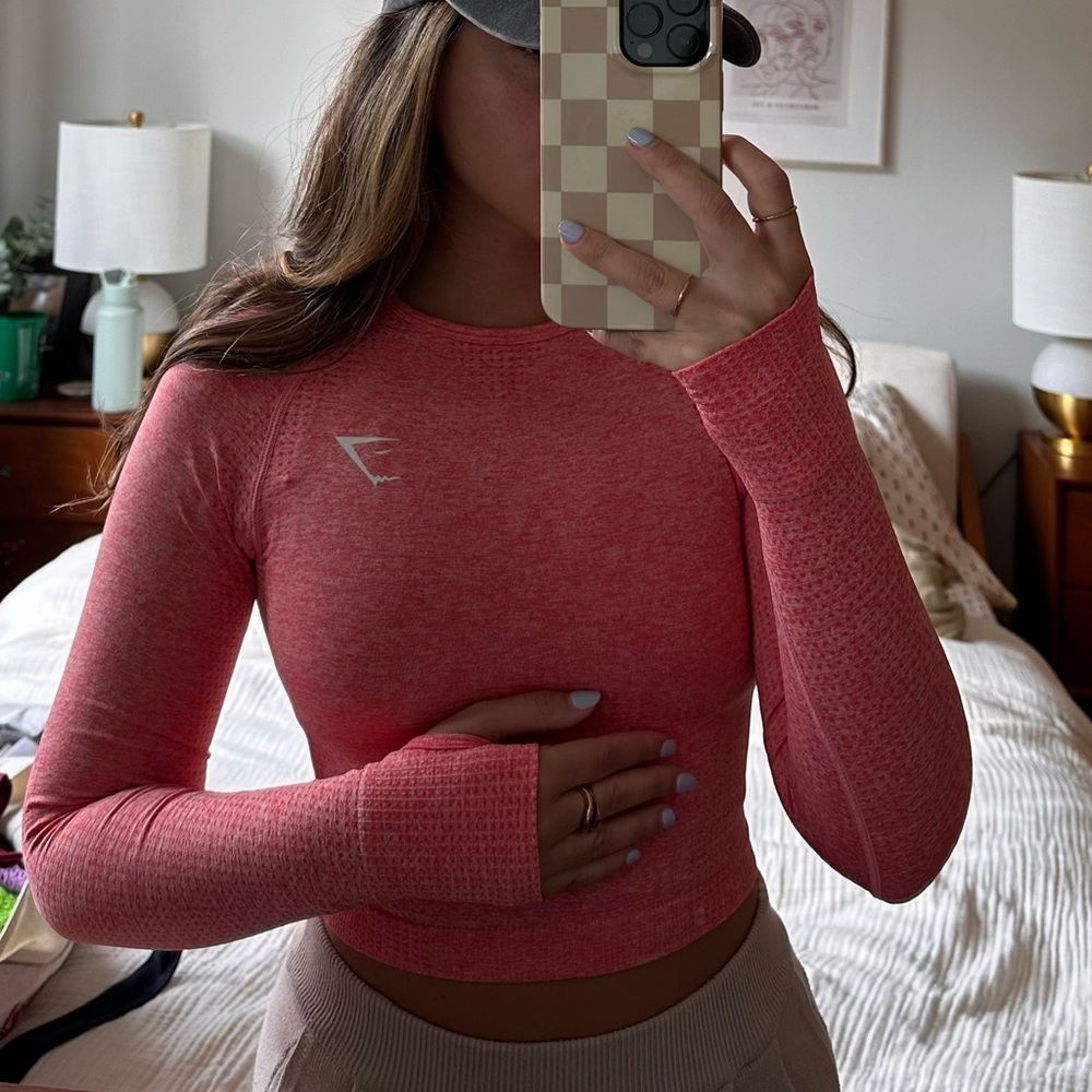 Gymshark Everyday Longsleeve Seamless Crop top